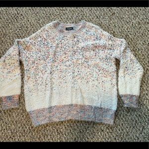 Fuzzy Confetti Pullover Sweater